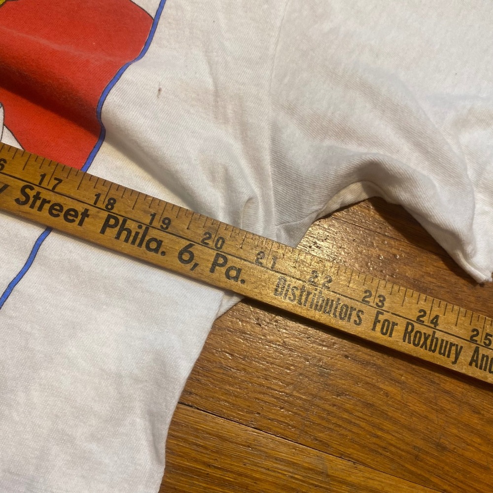 Vintage 1987 Grateful Dead Spring Tour T-Shirt Hanes M Perez Skeleton Eagle USA - Picture 7 of 8
